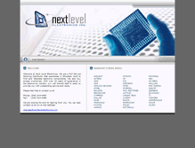 Tablet Screenshot of nextlevelelectronics.com